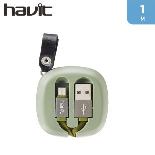 Havit 1m USB to Mirco Cable Organizer with Hanging Strap 