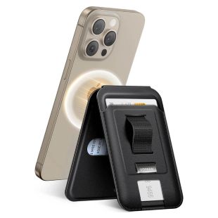 محفظة مغناطيسية بتقنية MagSafe وستاند وحلقة إصبع  2 في 1