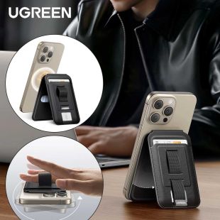 Ugreen Magnetic MagSafe Wallet with Stand and Finger Holder
