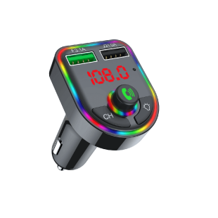 جهاز إرسال FM بتقنية البلوتوث مع منفذي شحن USB من Havit