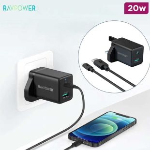 RavPower 2-In-1 20W USB-Charger
