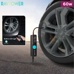 RAVPower 60W Smart Car Tire Inflator