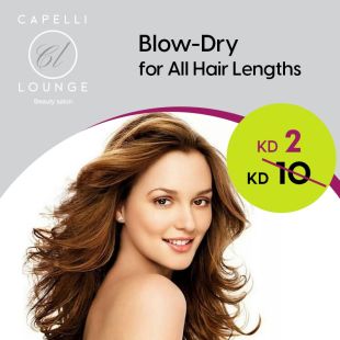 Blow-Dry Session at Capelli Lounge Salon