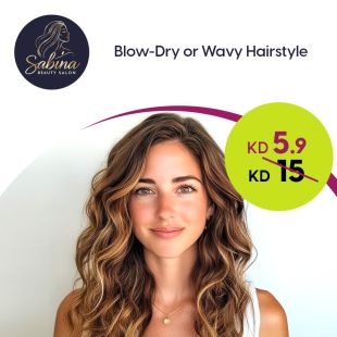Hair Dryer or Wavy at Sabina Beauty Salon