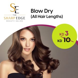 Blow-Dry Styling for All Hair Lengths at The Sharp Edge Salon