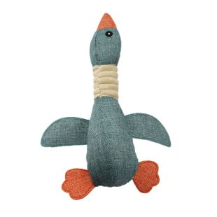 لعبة Blue Goose محشوة مقاومة للعض للحيوانات الأليفة