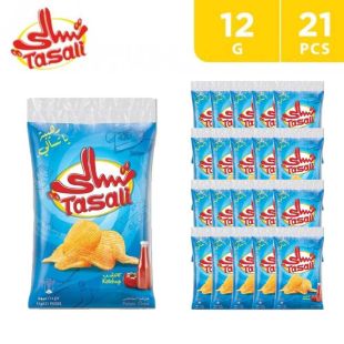 Tasali Potato Chips Ketchup 21 x 12 g