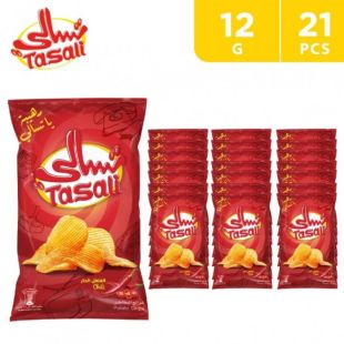 Tasali Chili Potato Chips 21×12 g