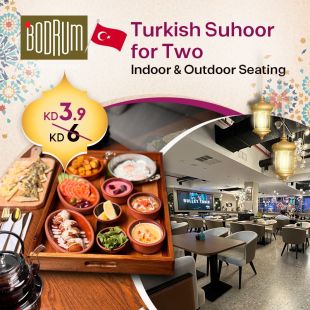 Premium Suhoor Experience for Two – Turkish Style at Bodrum