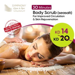 Body Scrub for 30 minutes at Symphony Gym&Spa 