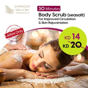 Body Scrub for 30 minutes at Symphony Gym&Spa