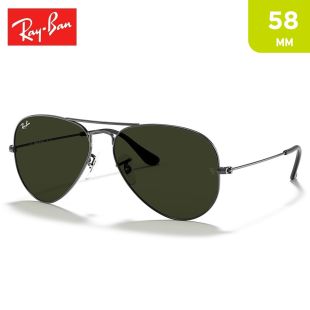 Boyfriend Metal Frame Sunglasses 58mm Light Brown by Ray-Ban