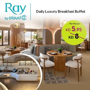 Daily Premium Breakfast Buffet at Ray Hotel