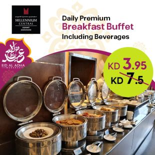 Enjoy a Rich Daily Breakfast Buffet at Millennium Central