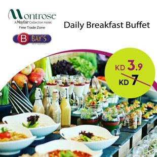 Daily Breakfast Buffet at BAY's Restaurant - Montrose Free Zone