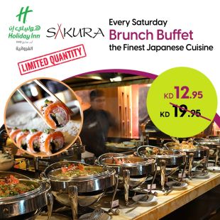 Delicious Saturday Brunch Buffet from Sakura Restaurant 