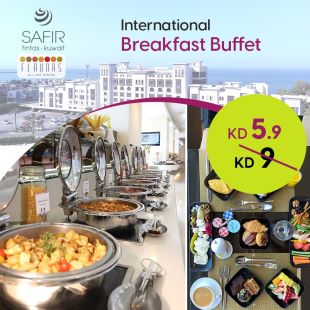  Enjoy Delightful Daily Breakfast Buffet with at Safir Hotel - Fintas