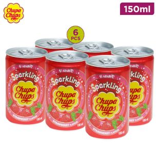 Chupa Sparkling Drink Strawberry 150ml X 6