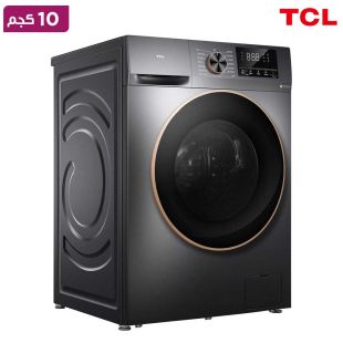 غسالة ملابس تحميل أمامي 10 كجم 1200 دورة/دقيقة مع محرك دفع مباشر من TCL