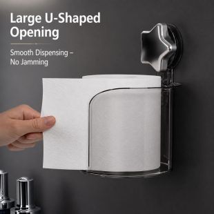 Suction Wall Mounted Tissue Roll Holder