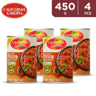 California Garden Peeled Fava Beans Can 4 x 450g