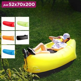 أريكة هوائية للمخيم قابلة للنفخ 200 × 70 × 52 سم