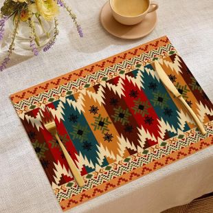 Classic Pattern Table Placemat – 6 Pieces