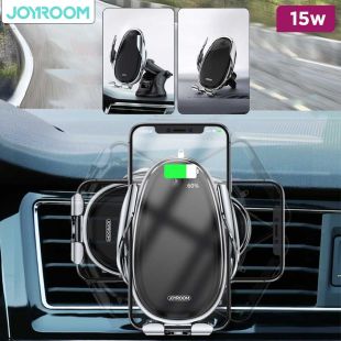 Car Mount Stand with Wireless Charger 15W by Joyroom