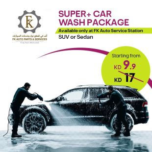 Super Car Wash Package at FK Auto