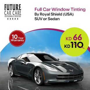 Window Tinting with 10 Years Warranty from Future Car Care Center