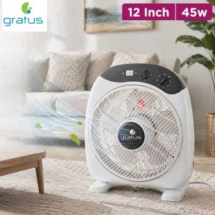 Gratus 12 inch Box Electric Fan 45W