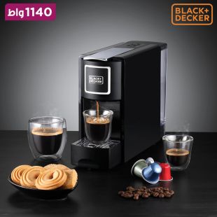 ماكينة صنع القهوة بالكبسولات بقوة 1140 واط من Black and Decker