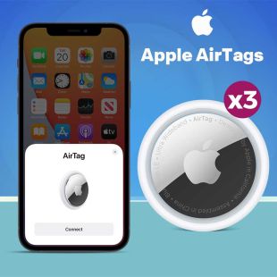 متتبع متعلقاتك الشخصية AirTag عدد 3 حبة من Apple