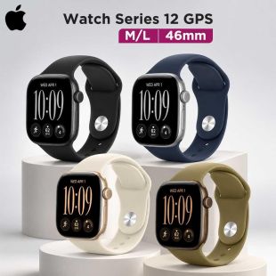 Apple Watch Series 12 GPS 46mm Aluminum Case – M/L