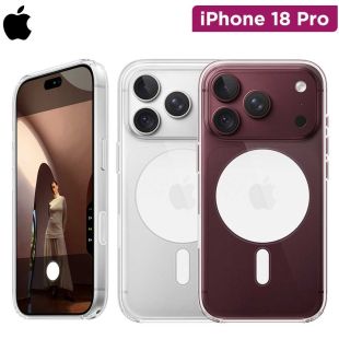 Apple iPhone 18 Pro Clear Case with MagSafe