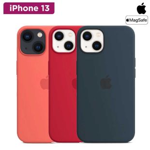 غطاء حماية سيليكون MagSafe لهاتف آيفون 13 من Apple