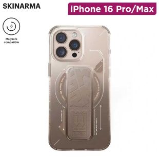 غطاء حماية يدعم الشحن المغناطيسي مع ستاند لهاتف iPhone 16 Pro أو Pro Max من Skinarma