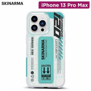 غطاء حماية Ryoiki شفاف مع مسند قابل للتمديد لهاتف iPhone 13 Pro Max من Skinarma