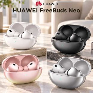 سماعات أذن لاسلكية FreeBuds Neo مع إلغاء ضوضاء تكيفي من HUAWEI