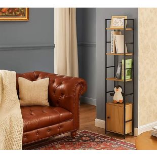 Modern Stand with Storage Cabinet