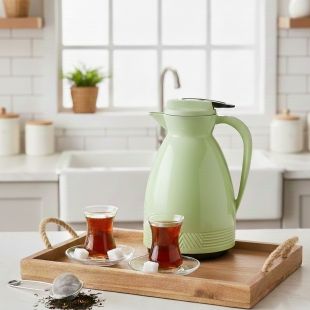 مطارة عازلة للحرارة للشاي والقهوة 1 لتر