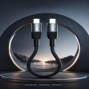 كيبل NEO Ultra Flow من USB-C إلى USB-C قوة 240 واط بطول 1.2 متر من NEO