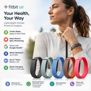 Google Fitbit Air Fitness Activity Tracker Band