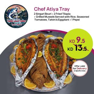 Chef Attia's tray from Chef Attia Restaurant