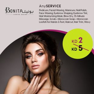 Choose Any Beauty Service at Bonita Salon