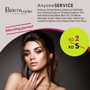 Choose Any Service at Bonita Ladies Salon
