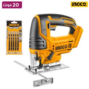 منشار أركت لاسلكي 20 فولت مع 5 شفرات من INGCO