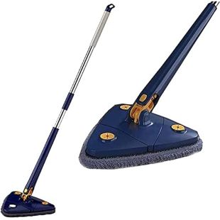 Cleaning Mop Multifunctional 360° Adjustable Triangular -Assorted Colors