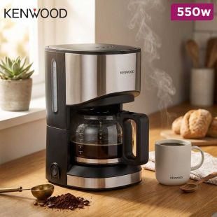 Kenwood 550W Drip Coffee Maker 6 Cups