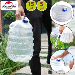 حاوية المياه القابلة للطي مع صنبور مدمج من Naturehike